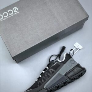 ecco men's running shoes black