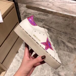 golden goose hi star sneakers red star