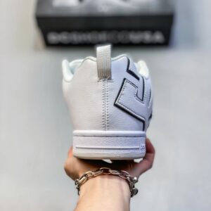 dc shoes white skate sneakers