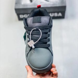 dc shoes grey skate sneakers