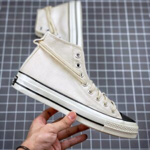 essentials x converse 1970s high canvas shoes black beige