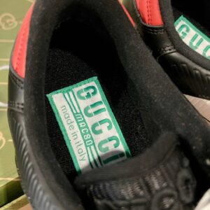 gucci lido mac80 sneakers black