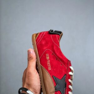 golden goose true star sneakers red