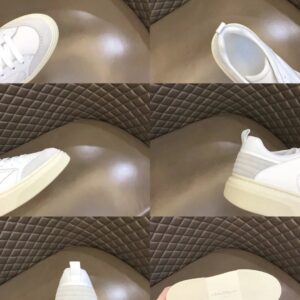 ferragamo multi material casual sneakers white