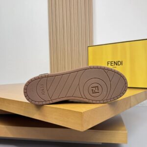 fendi suede sneakers leopard