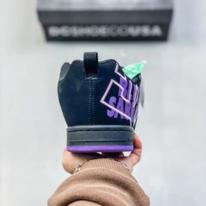 dc shoes street style sneakers black