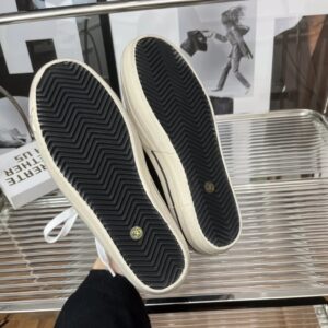 golden goose vstar2 sneakers black