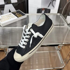 golden goose vstar2 sneakers black