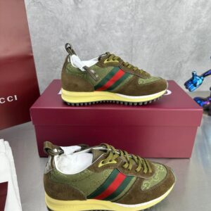 gucci re motion sneakers green
