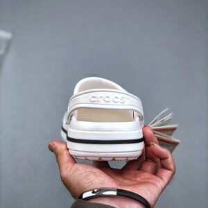 crocs classic white clogs