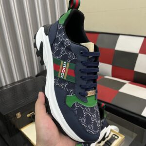 gucci signature sneakers blue