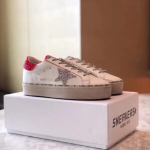 golden goose hi star sneakers red sequin