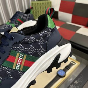 gucci signature sneakers blue