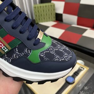 gucci signature sneakers blue