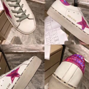 golden goose hi star sneakers red star