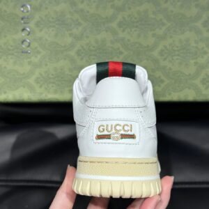 gucci re web sneakers white