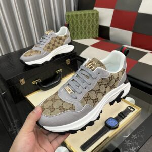 gucci signature sneakers beige