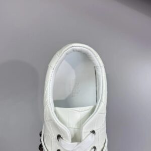 hermes day nappa sneakers white embossed