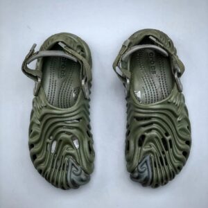 crocs pollex clog green