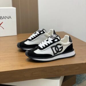 dolce&gabbana sport sneakers black white
