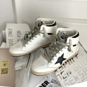 golden goose sky star high top sneakers black