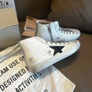 golden goose francy high top sneakers black