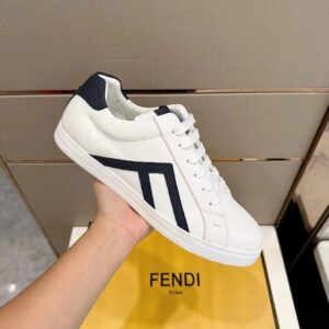 fendi ff men's sneakers white black