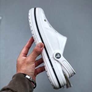 crocs classic white clogs