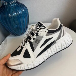 dolce & gabbana sneakers silver