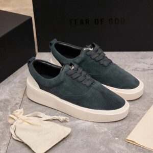 fear of god fog101 suede sneakers ​​navy