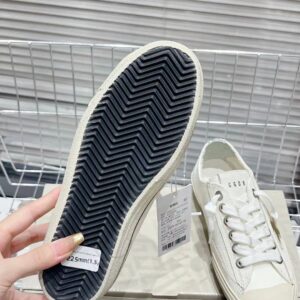 golden goose vstar2 sneakers white gold