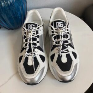 dolce & gabbana sneakers silver