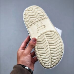 crocs classic clogs beige