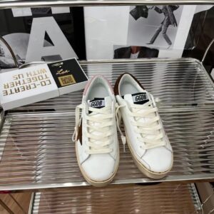 golden goose hi star sneakers brown