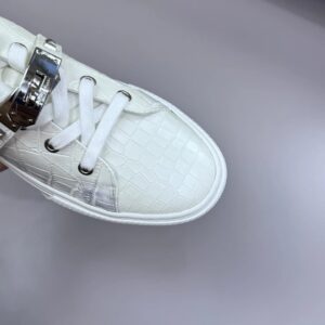 hermes day nappa sneakers white embossed