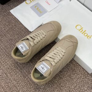 chloe beige sneakers