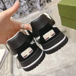 gucci re web sneakers black white