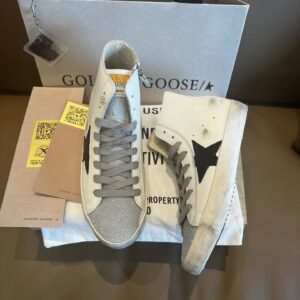 golden goose francy high top sneakers black