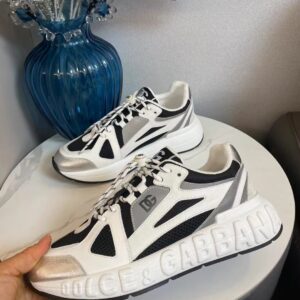 dolce & gabbana sneakers silver