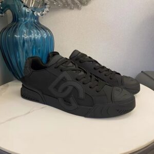 d&g fashion sneakers black