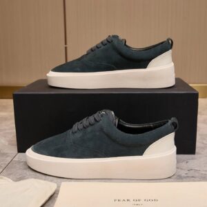 fear of god fog101 suede sneakers ​​navy