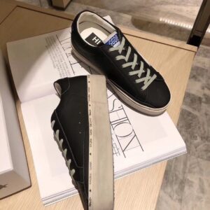 golden goose hi star sneakers black