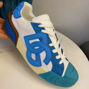 dolce & gabbana sneakers white blue