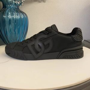 d&g fashion sneakers black