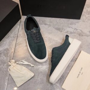 fear of god fog101 suede sneakers ​​navy