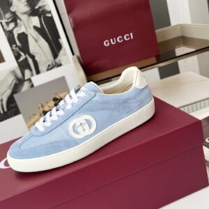 gucci 3d gg trainers blue
