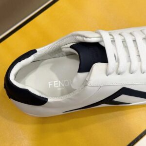 fendi ff men's sneakers white black