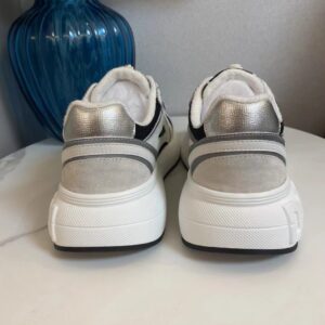 dolce & gabbana sneakers silver
