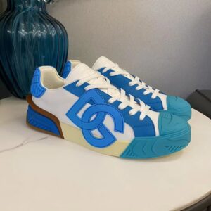 dolce & gabbana sneakers white blue