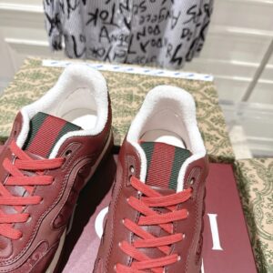 gucci re web sneakers red
